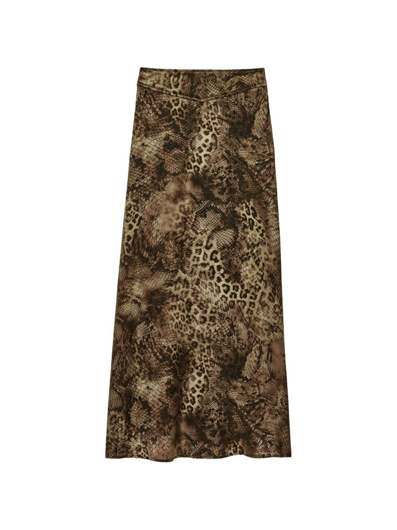 Ciria animal print skirt 1