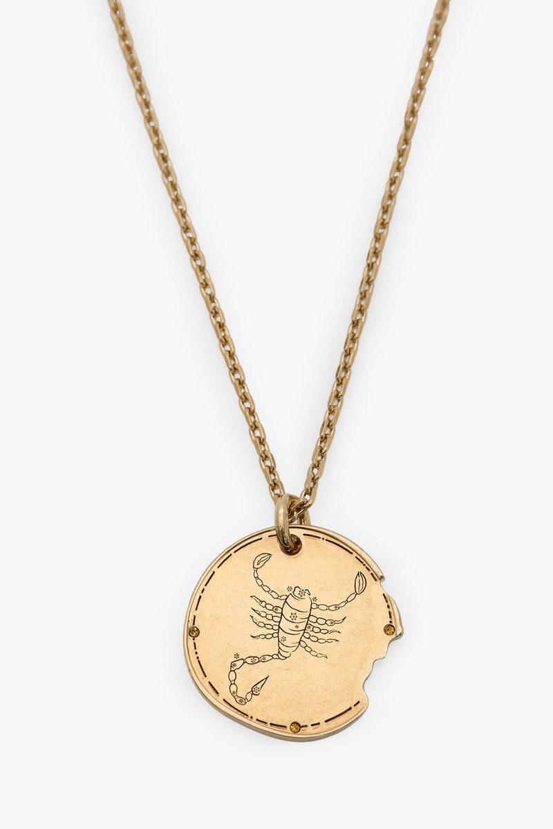 Scorpio Zodiac Necklace 1