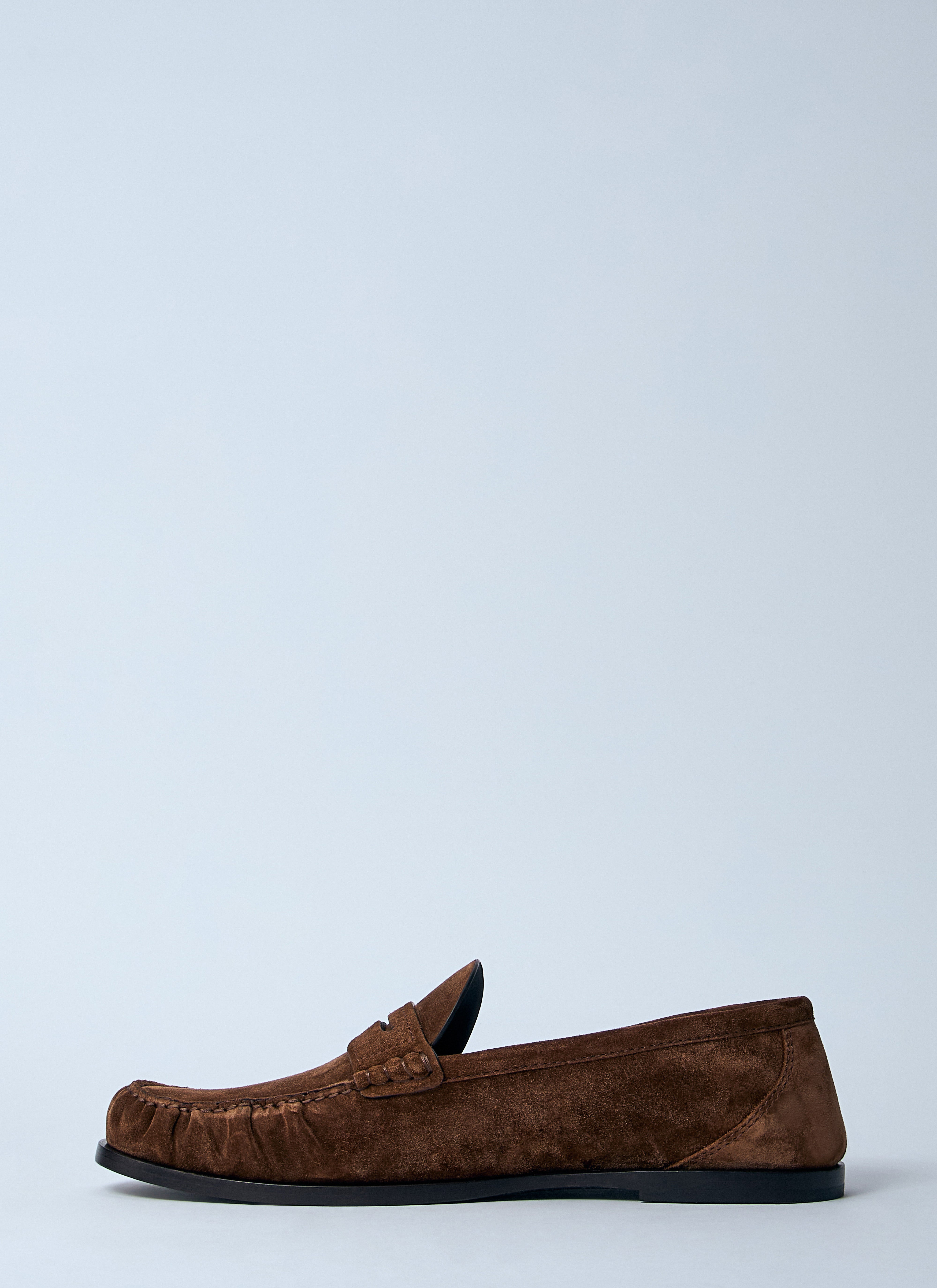 Saint Laurent Men Laurent Suede Loafers - 4