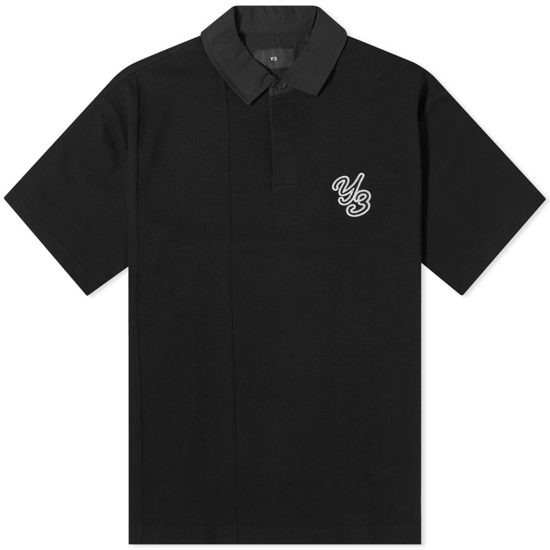 Y-3 Rugby Short Sleeve Shirt 1
