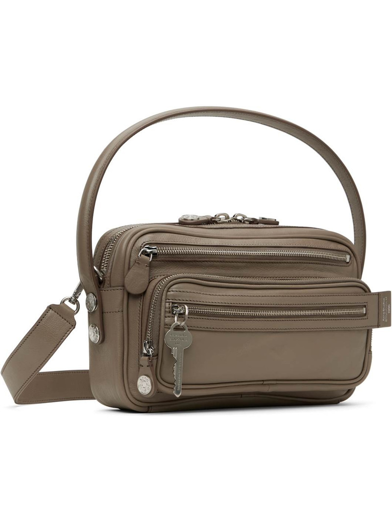 Acne Studios Taupe Camero Party Shoulder Bag outlook