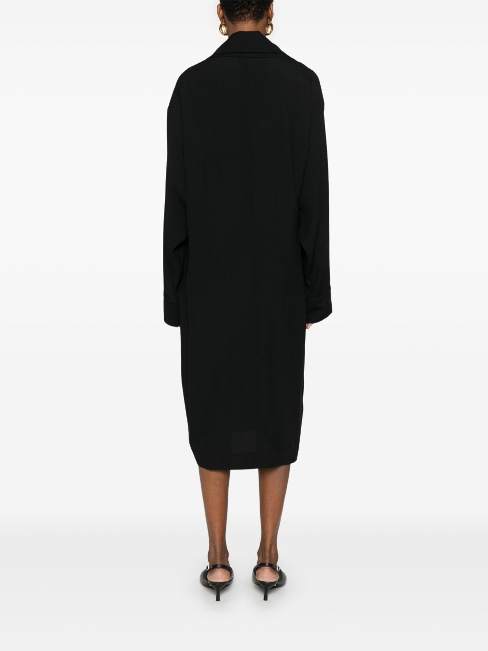Peignoir midi dress - 4