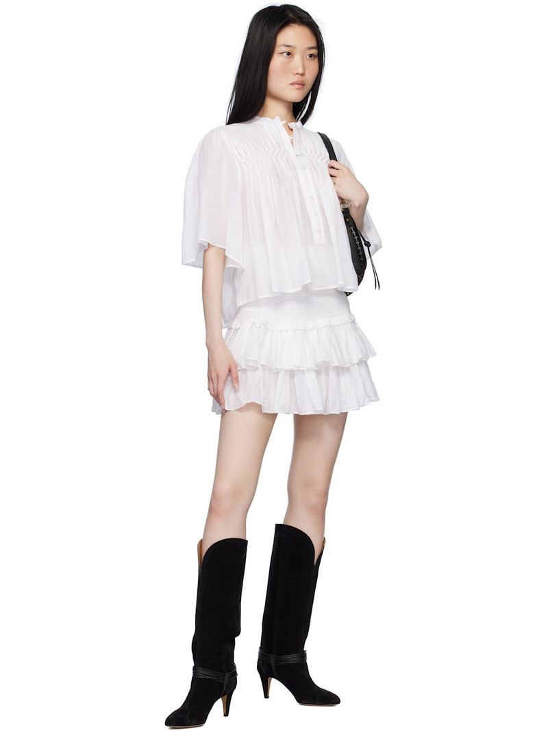Isabel Marant Étoile White Destiny Blouse outlook