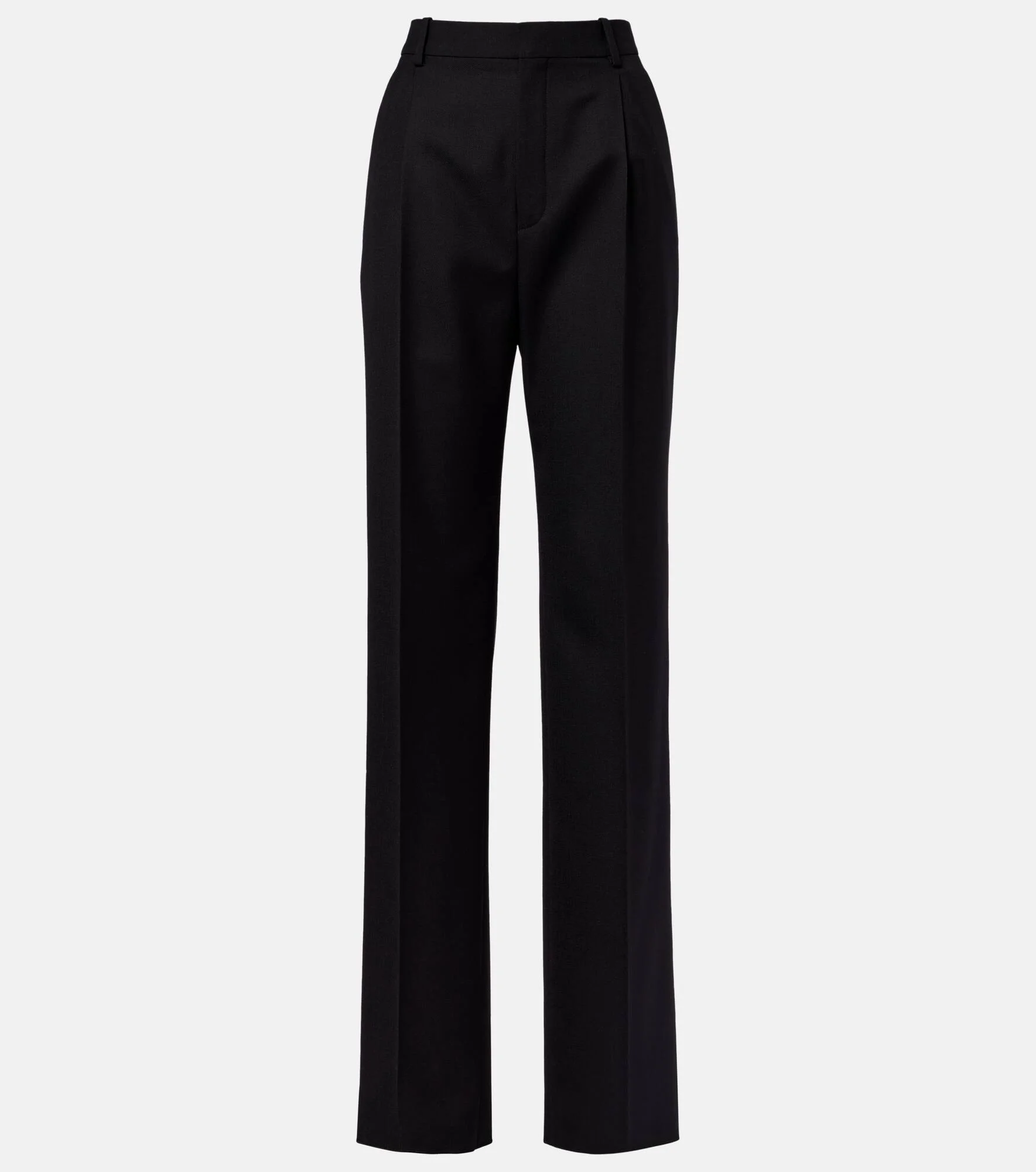 Wool wide-leg pants - 1