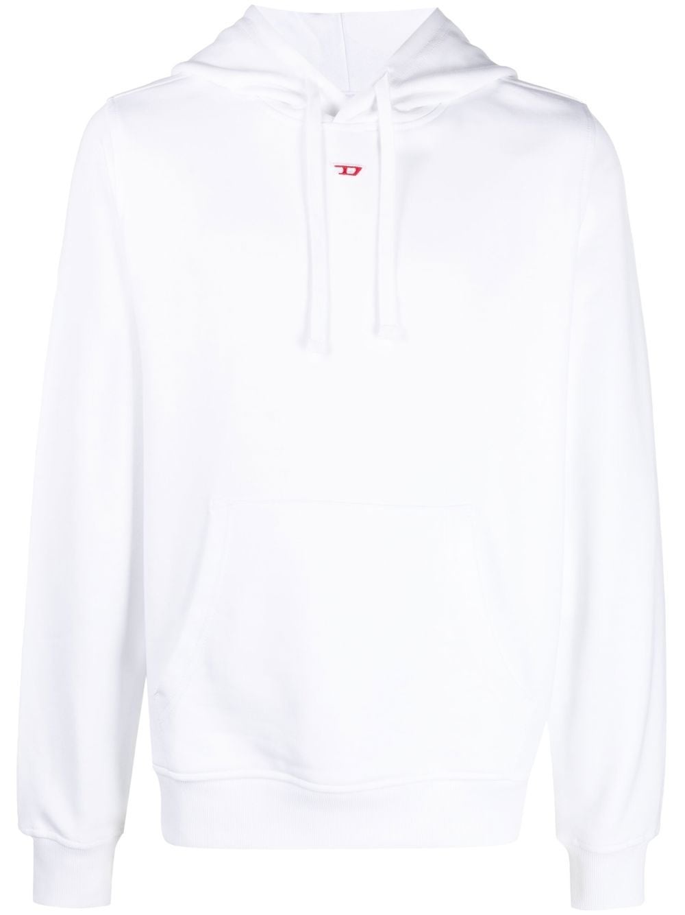 logo-print pullover hoodie - 1