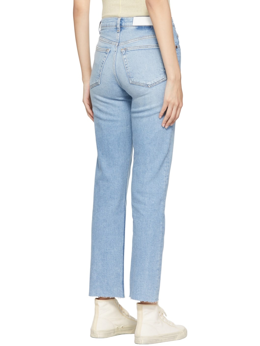 Blue 70s Straight Leg Jeans - 3