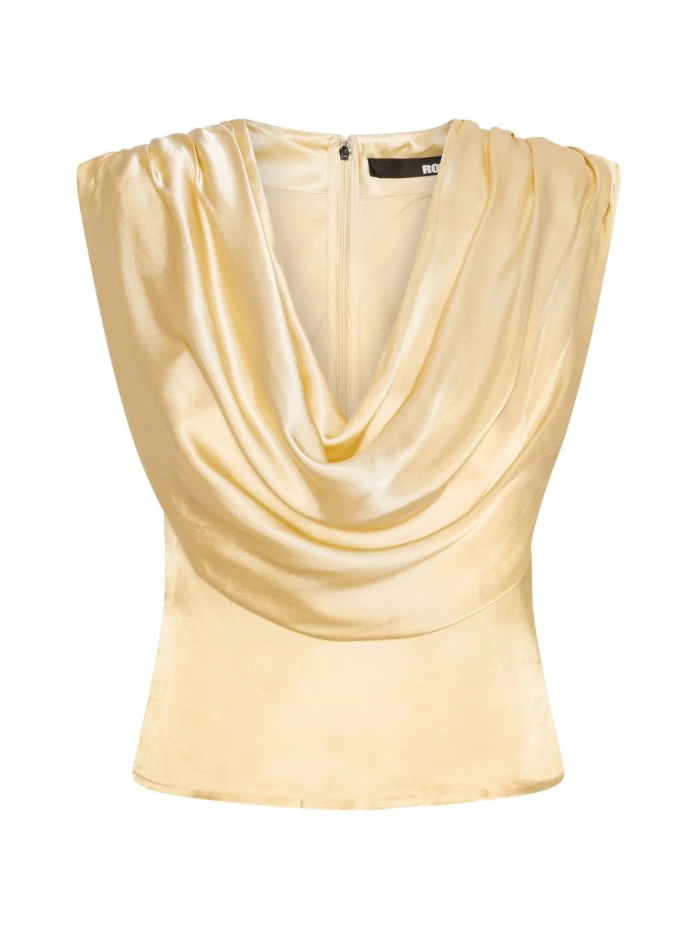waterfall chiffon blouse - 1