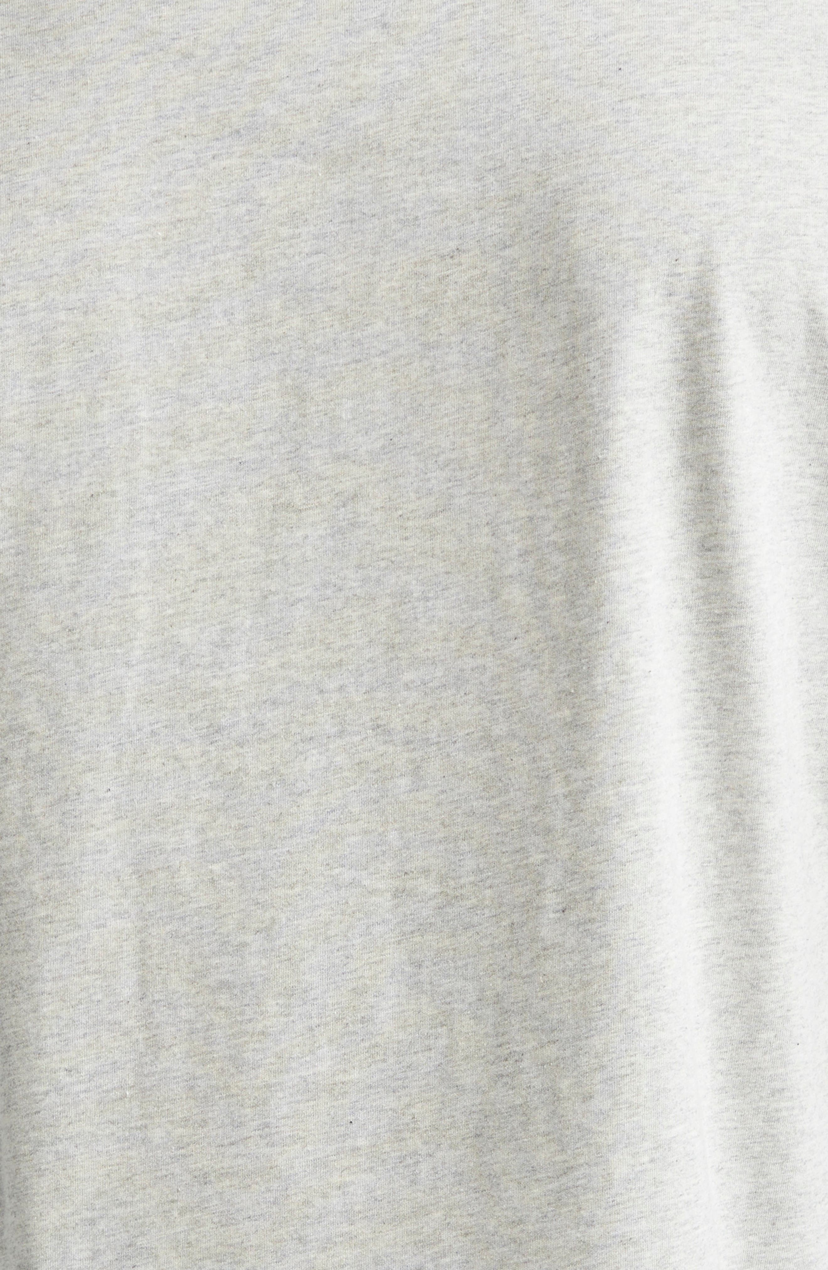 AMI PARIS Ami de Coeur Organic Cotton T-Shirt in Heather Ash Grey/0951 at Nordstrom - 6