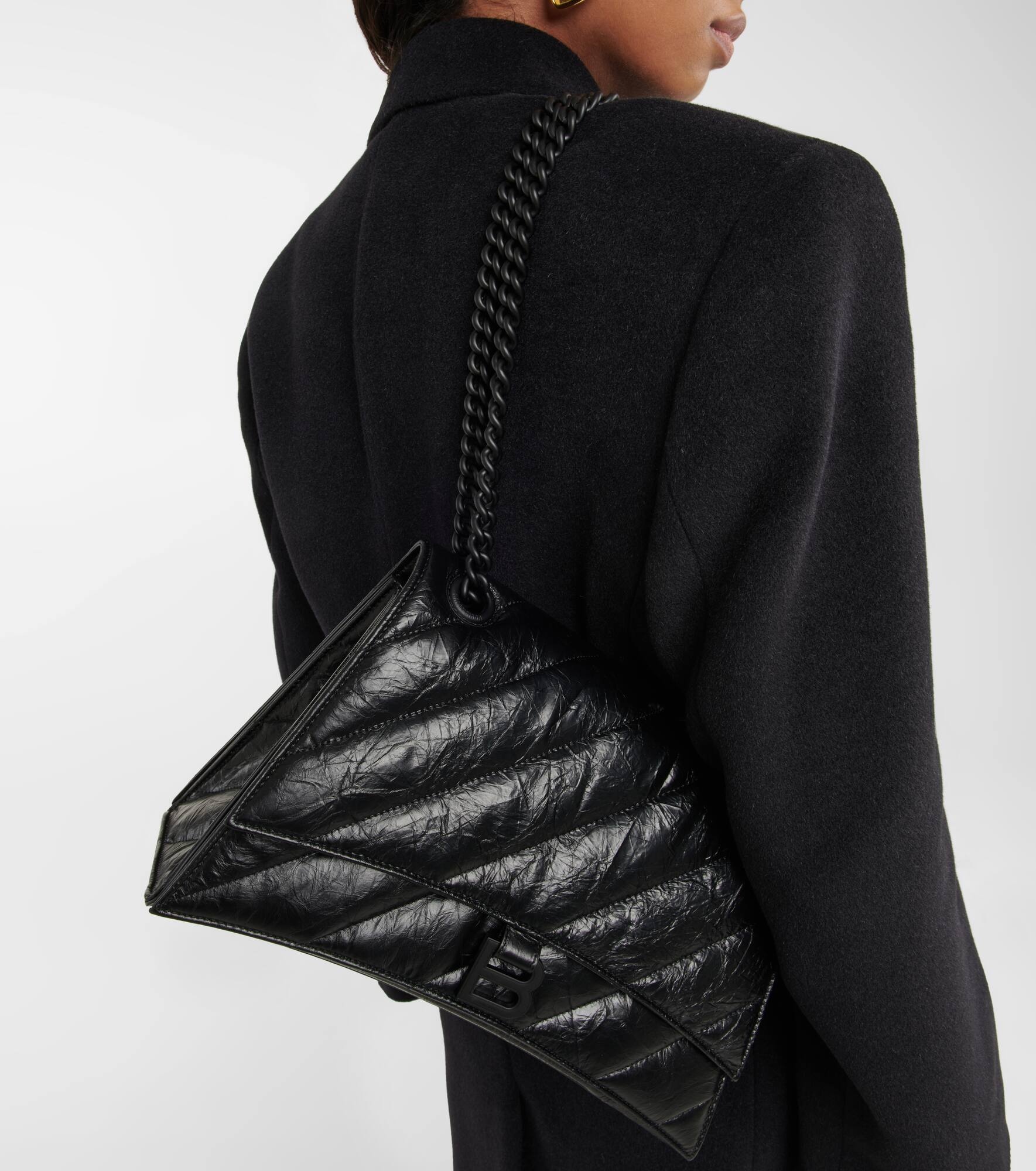 Crush Medium leather shoulder bag - 2