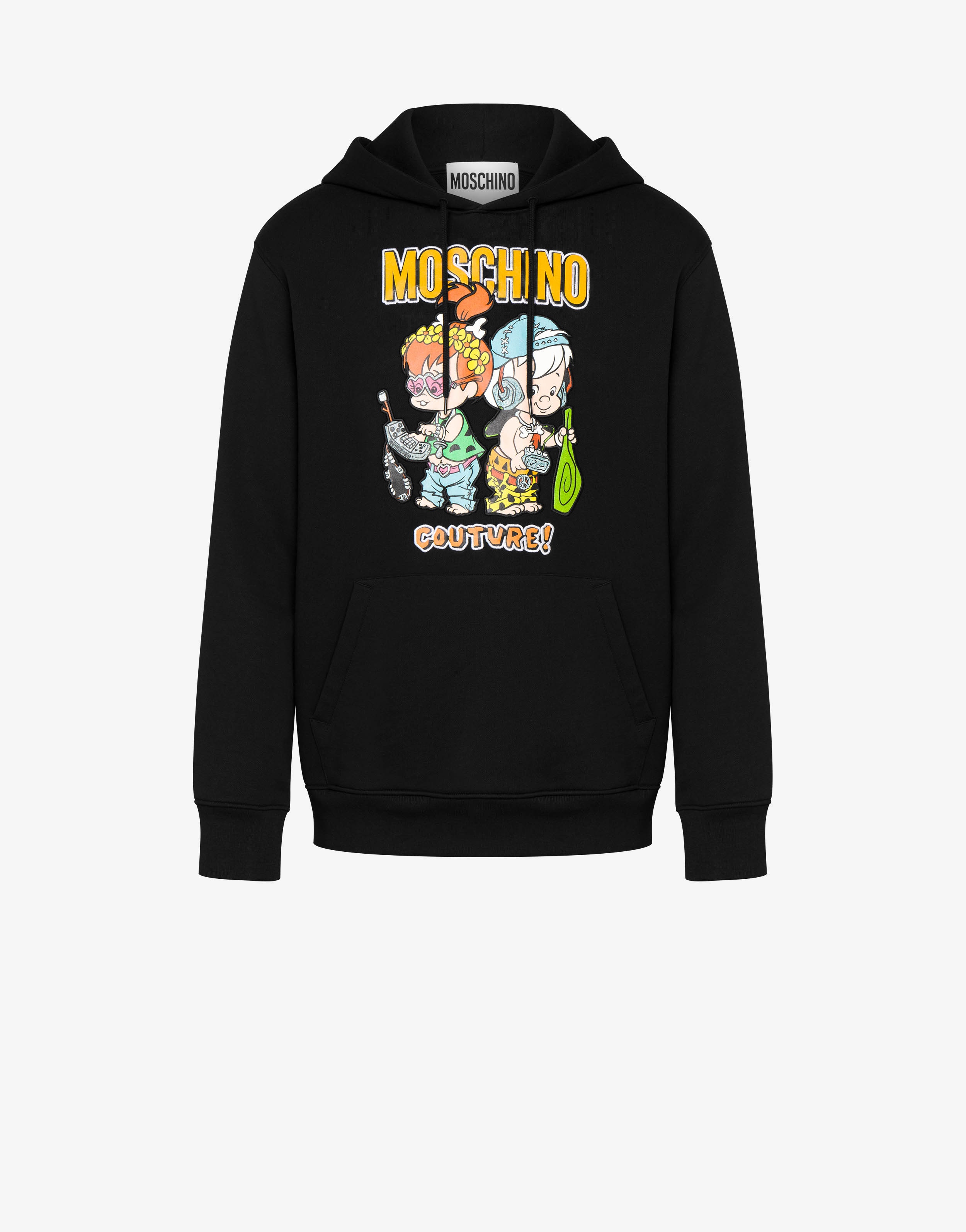 MOSCHINO X THE FLINTSTONES™ HOODED SWEATSHIRT - 5