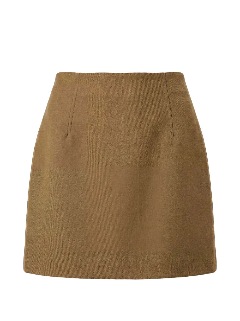 darted mini skirt - 1