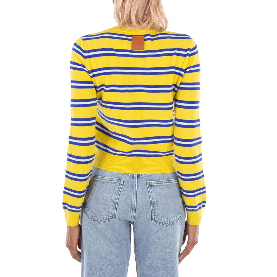 Loewe Long Sleeve Striped Pattern Sweater - 3