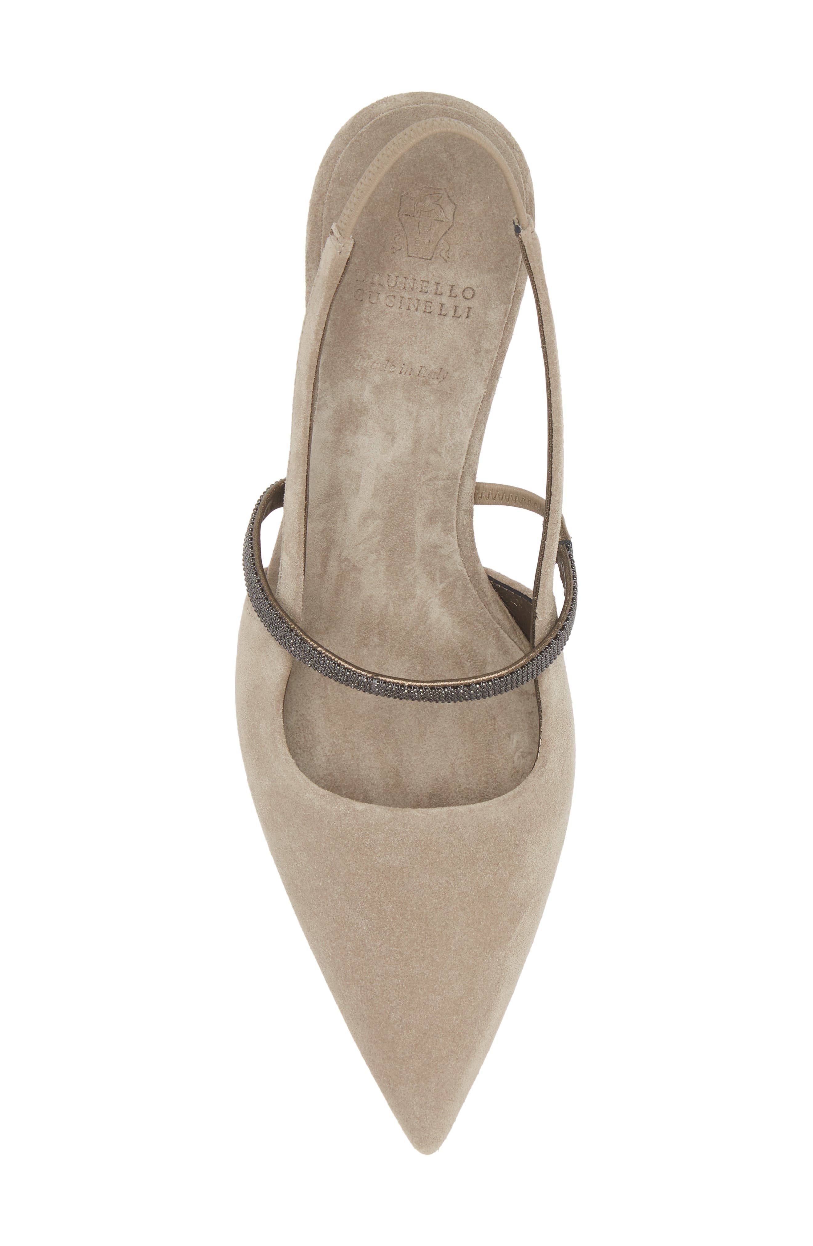 Pointed Toe Slingback Pump - 5