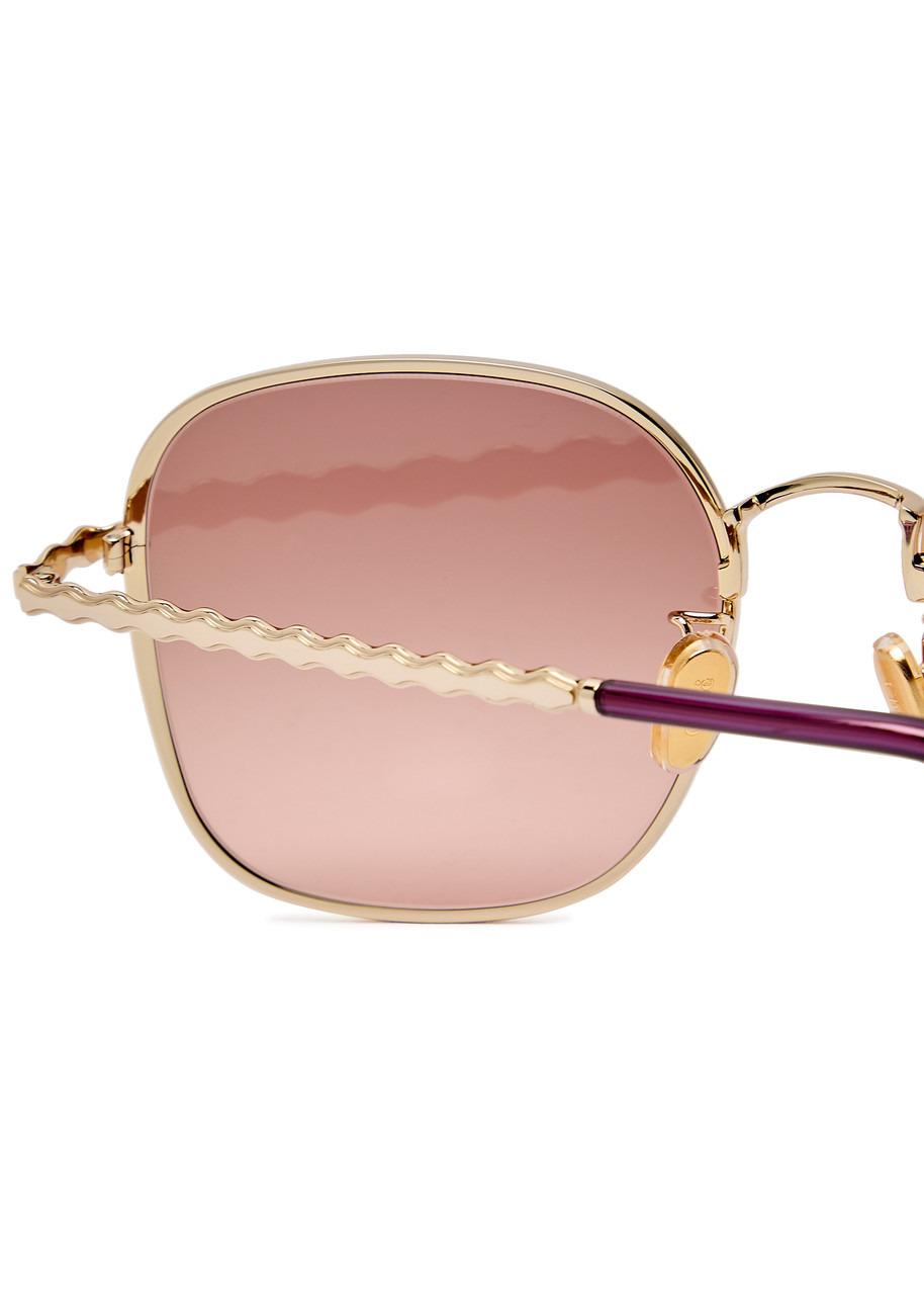 Chloe Oversized Square-frame Sunglasses - 3