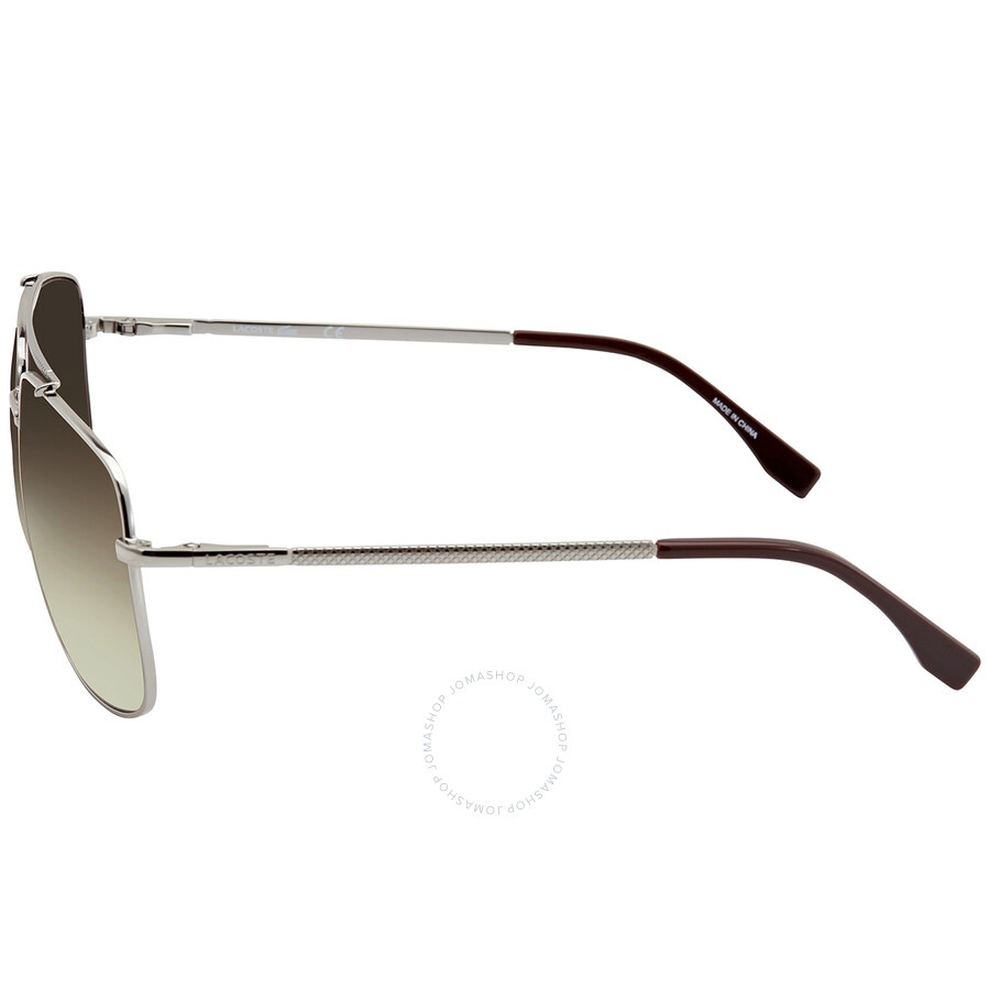 Lacoste Brown Gradient Pilot Men's Sunglasses L188S 035 59 - 3