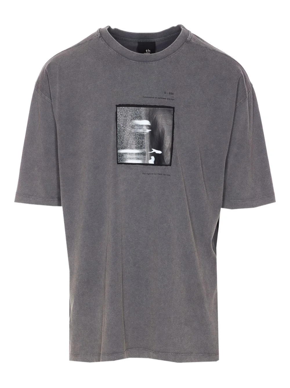 graphic-print crew-neck T-shirt - 1