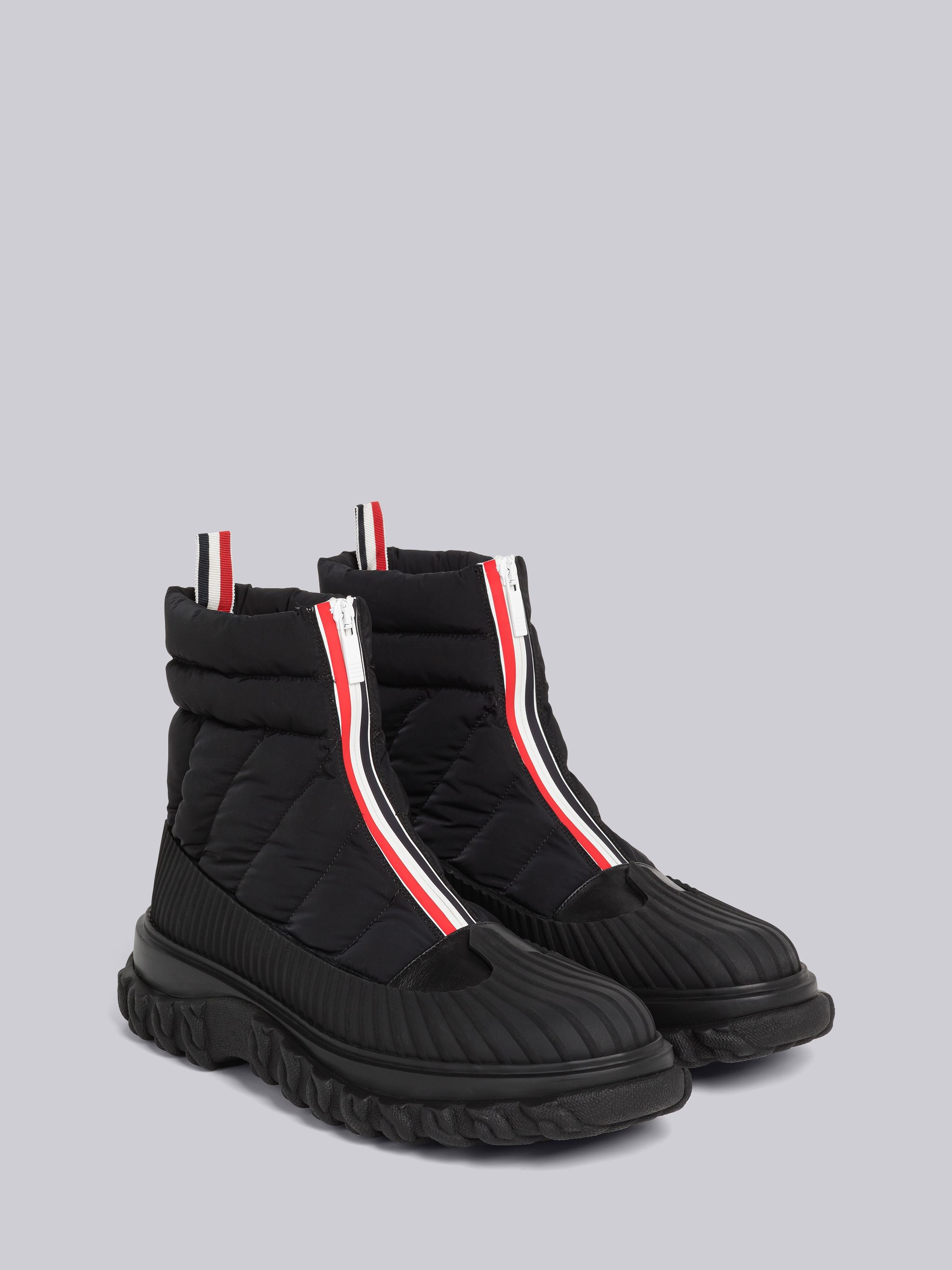 Poly Twill Quilted Zip Up Duck Boot - 3