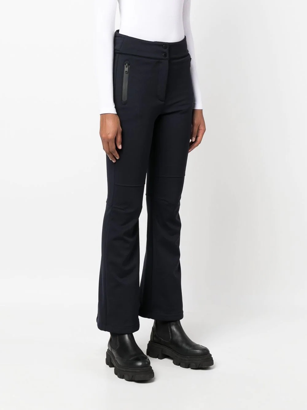 soft-shell fitted trousers - 3