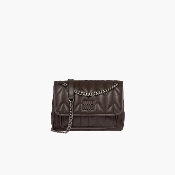 Shiny leather shoulder bag - 3