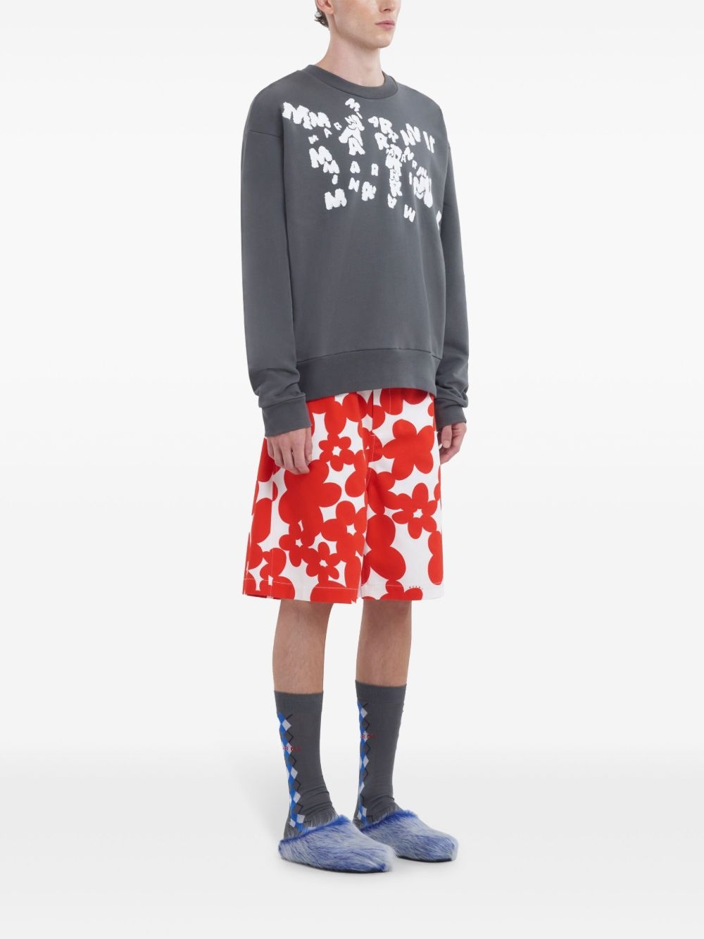 logo-print sweatshirt - 2