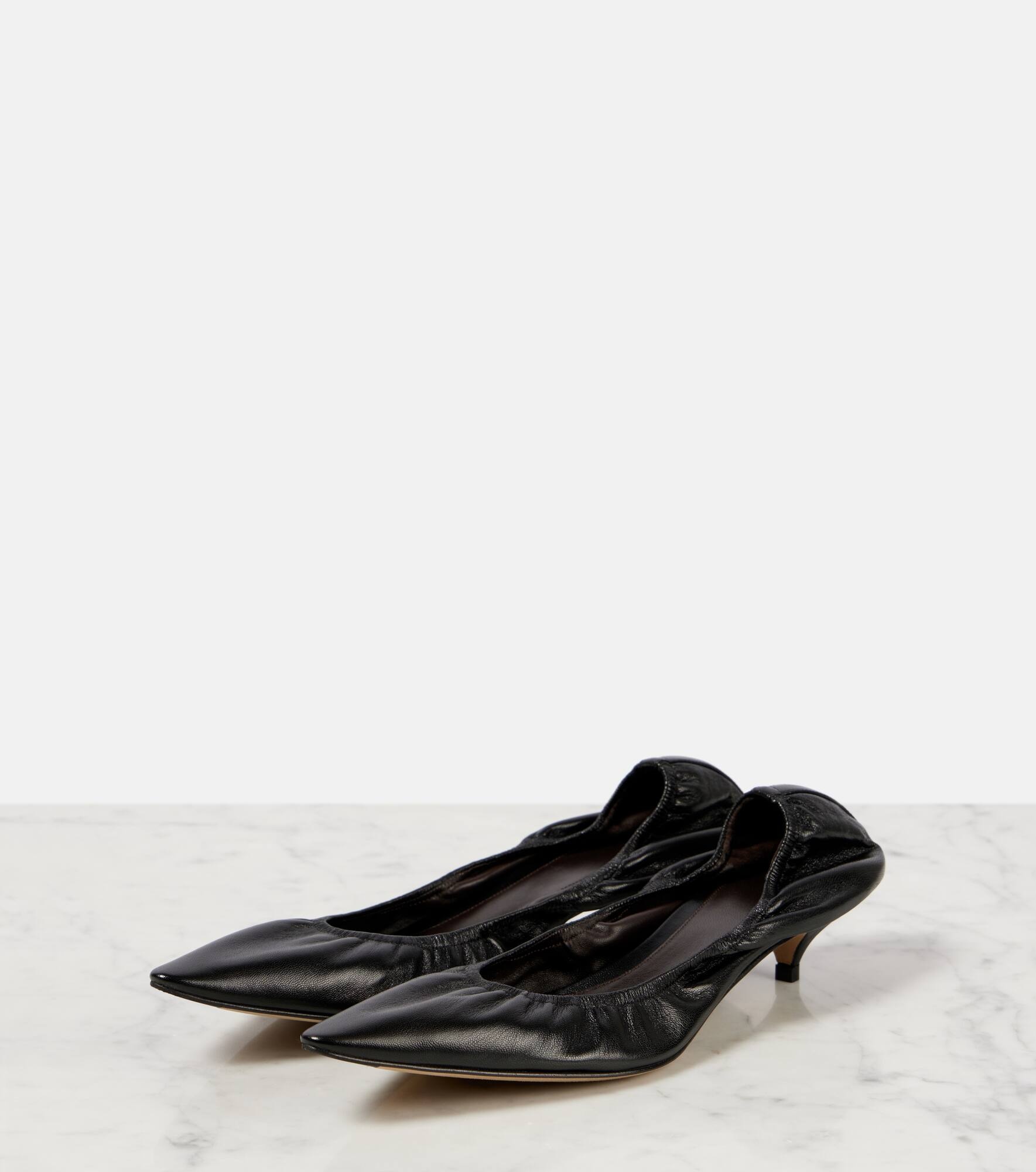Liisa leather pumps - 4