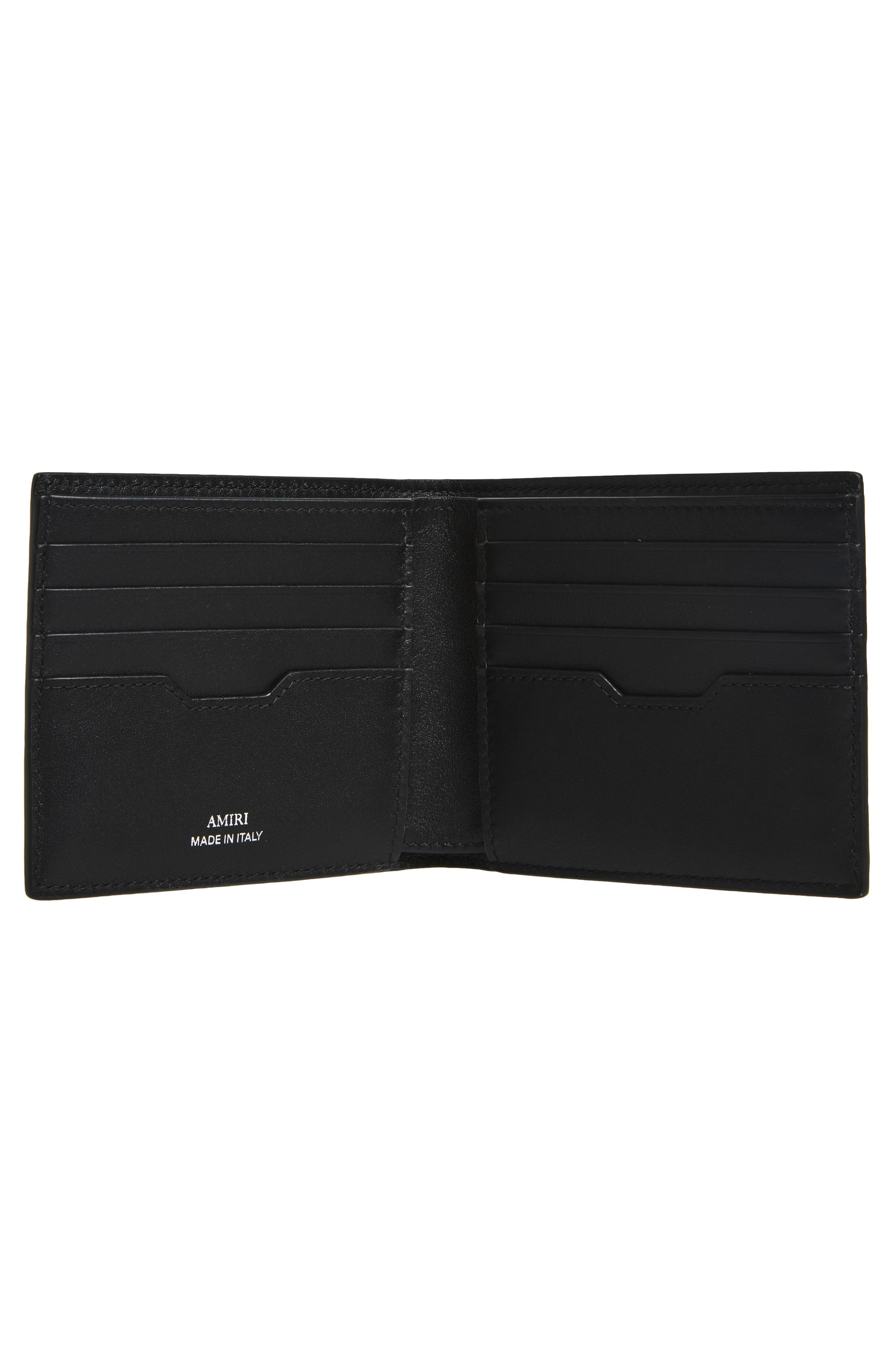 AMIRI MA Quad Coated Canvas Bifold Wallet in Black at Nordstrom - 2
