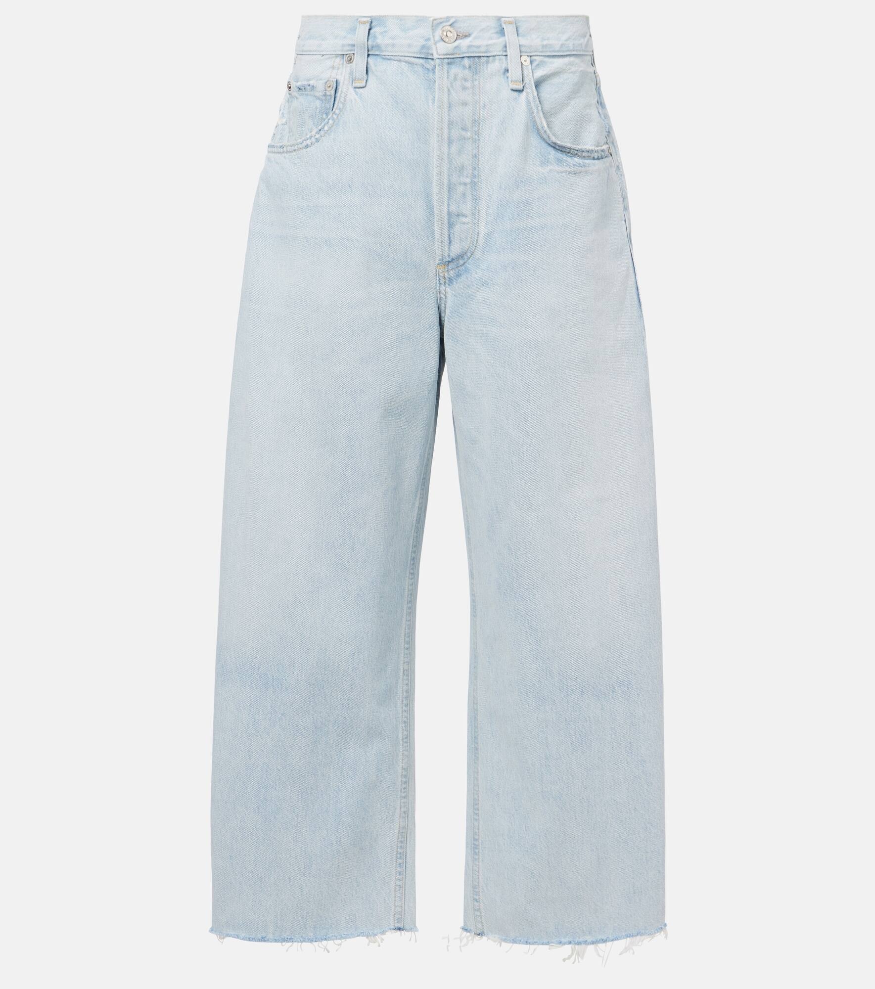 Annina high-rise wide-leg jeans - 1