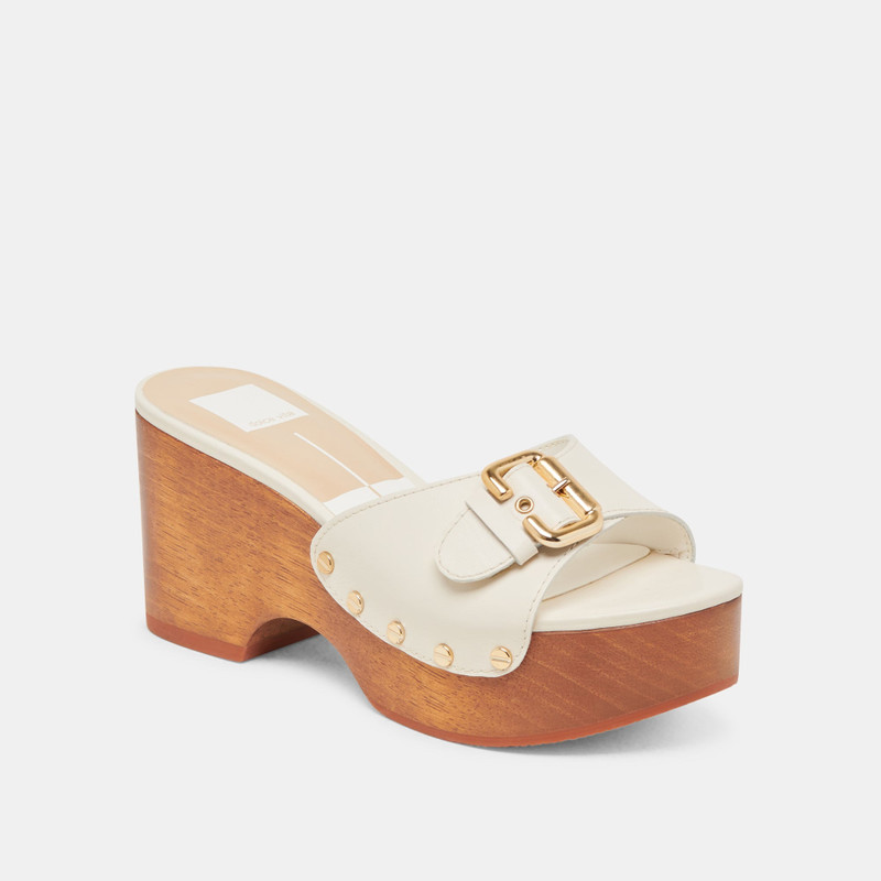 YALAH HEELS OFF WHITE LEATHER 3