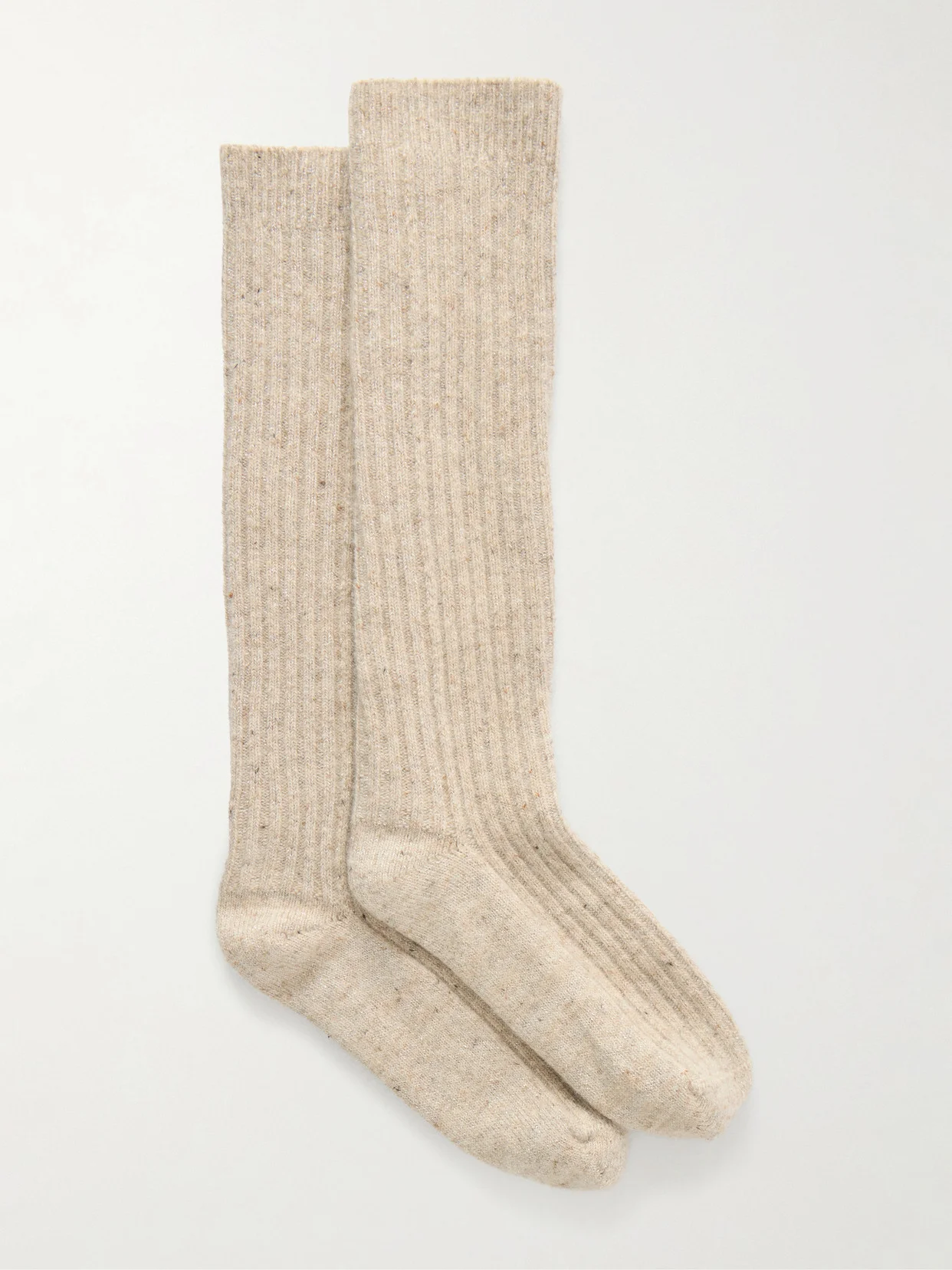 Ribbed-knit Socks - 1