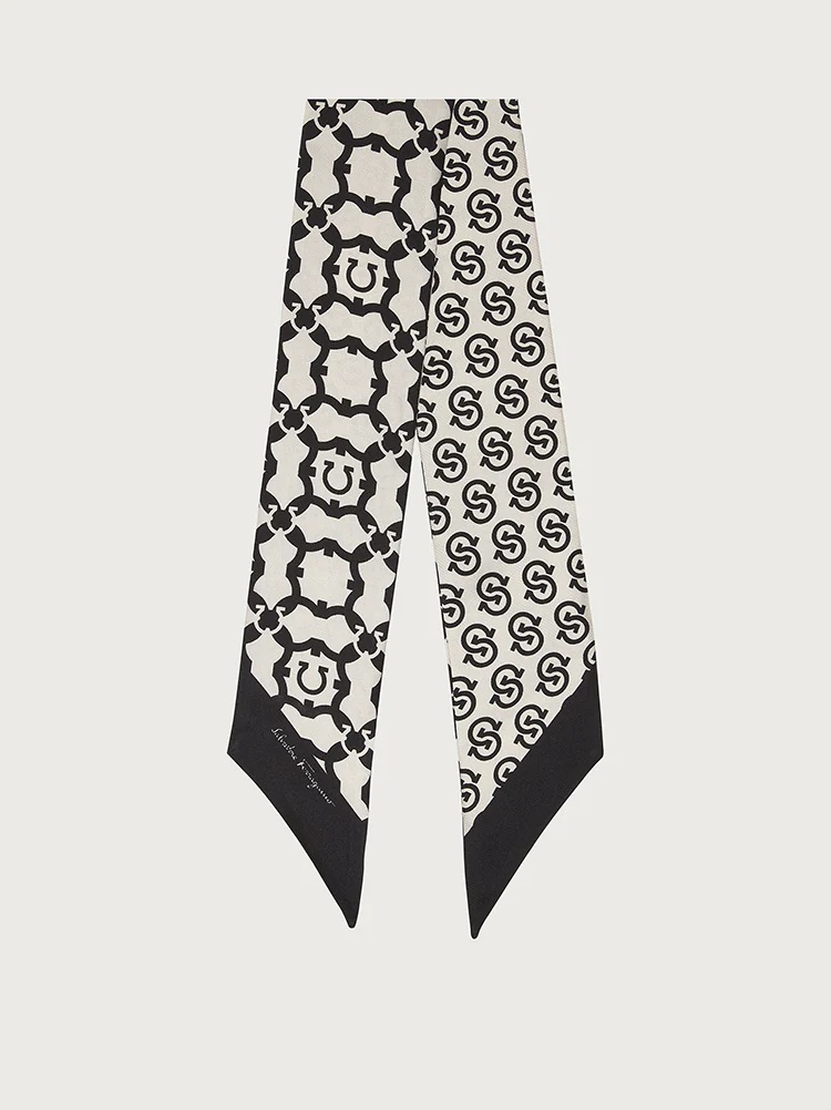 GANCINI GALORE PRINT SILK TWILLY - 2