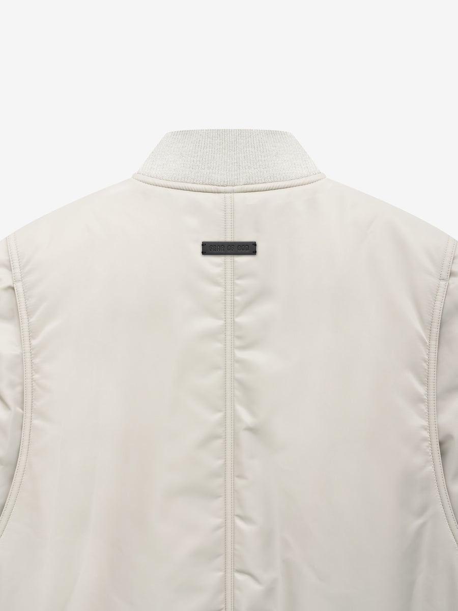 Nylon Twill Bomber - 4