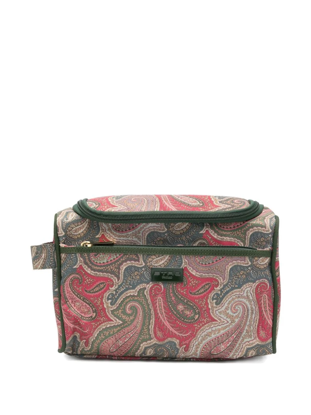 paisley-print wash bag - 1