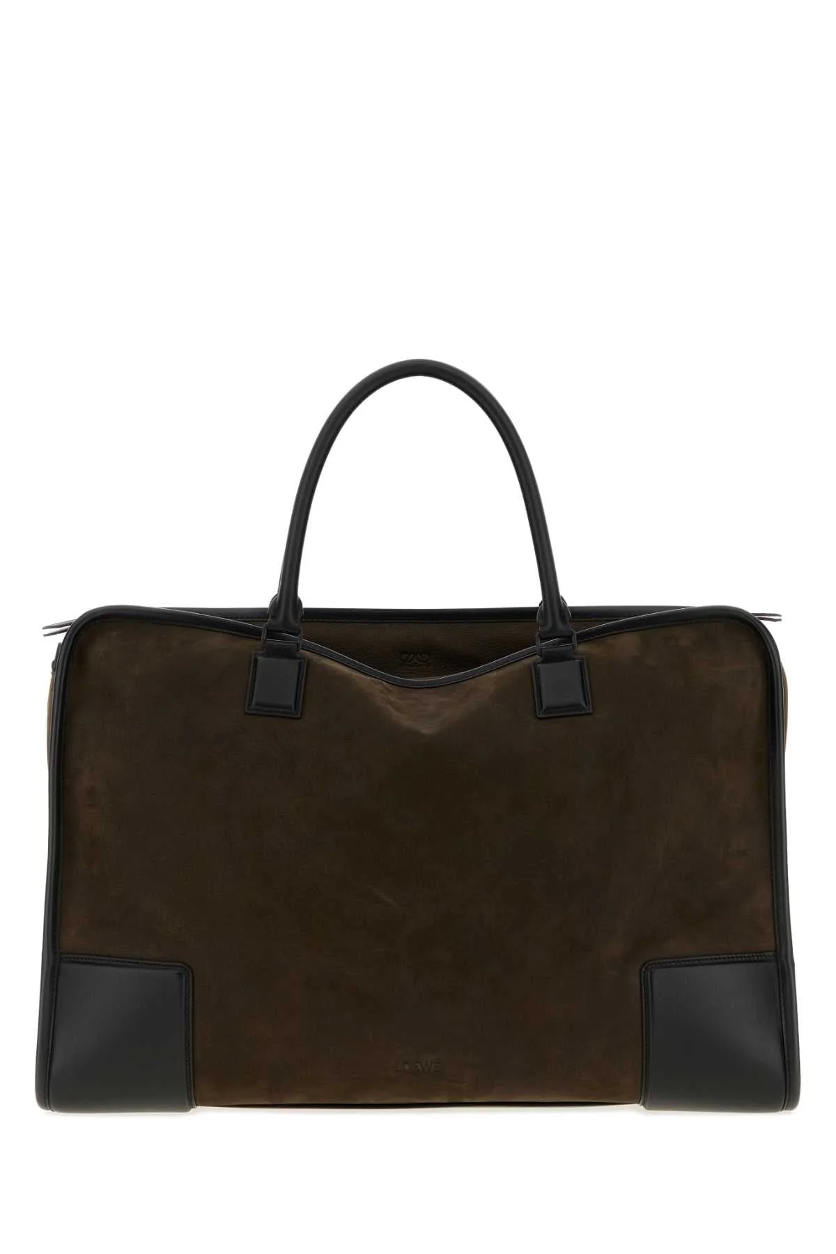 Loewe Men Khaki Nubuck Amazona 180 Travel Bag - 1