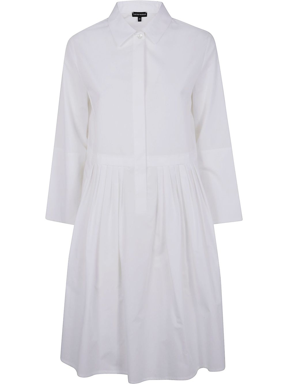 cotton shirt dress - 1