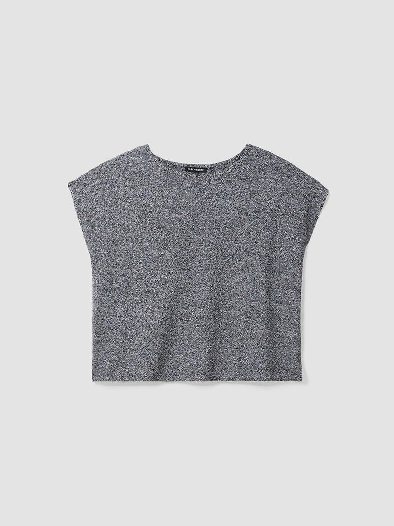 Organic Linen Cotton Square Top 1