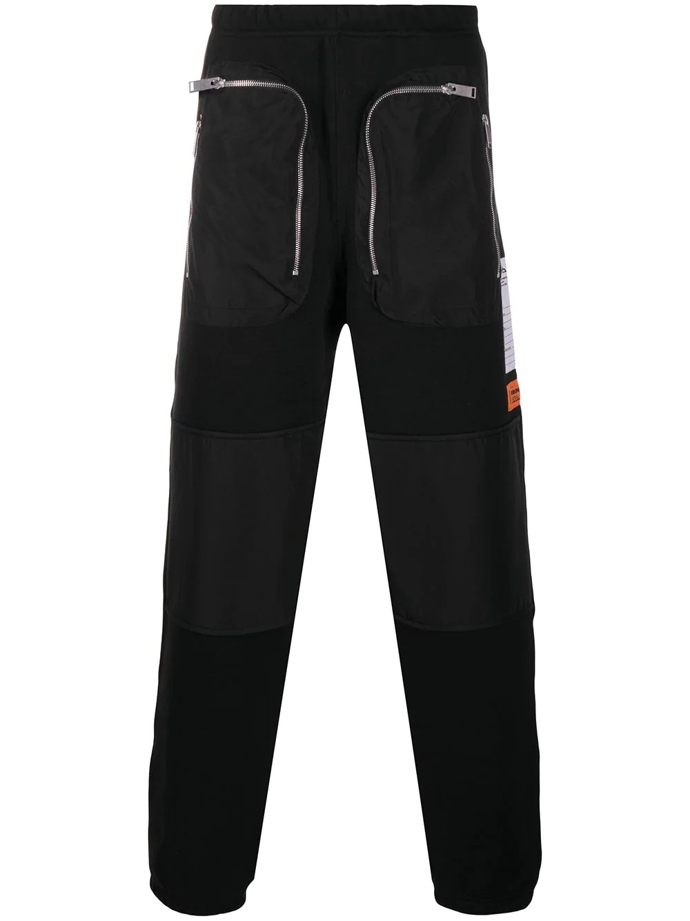 side-zip pockets track pants - 1