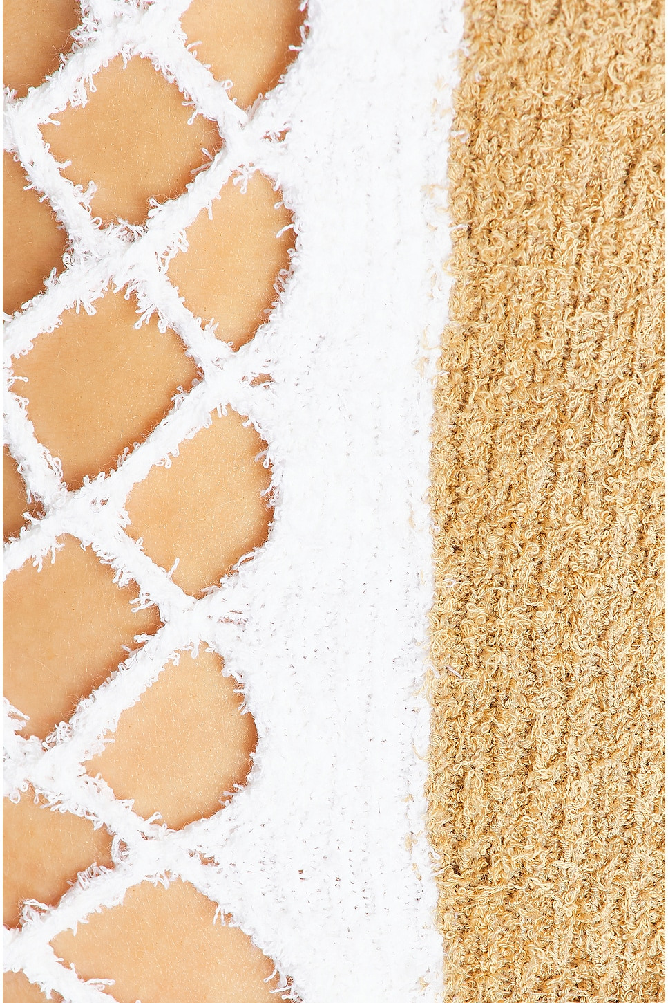 Side Cut Out Knit Short - 5
