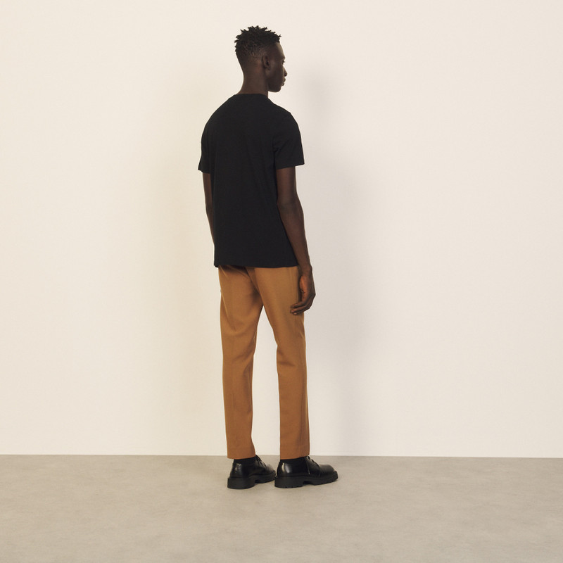 Cotton T-shirt with patch 3