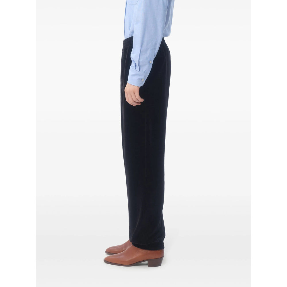 Valentino Black Trousers - Loose Fit Men - 3
