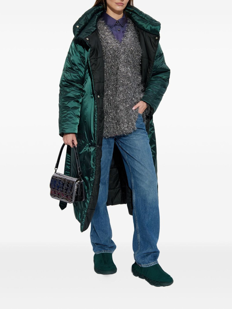 LACOSTE belted puffer jacket outlook