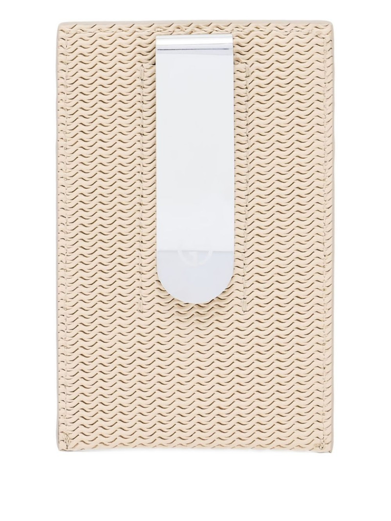 GIORGIO ARMANI logo-plaque cardholder outlook