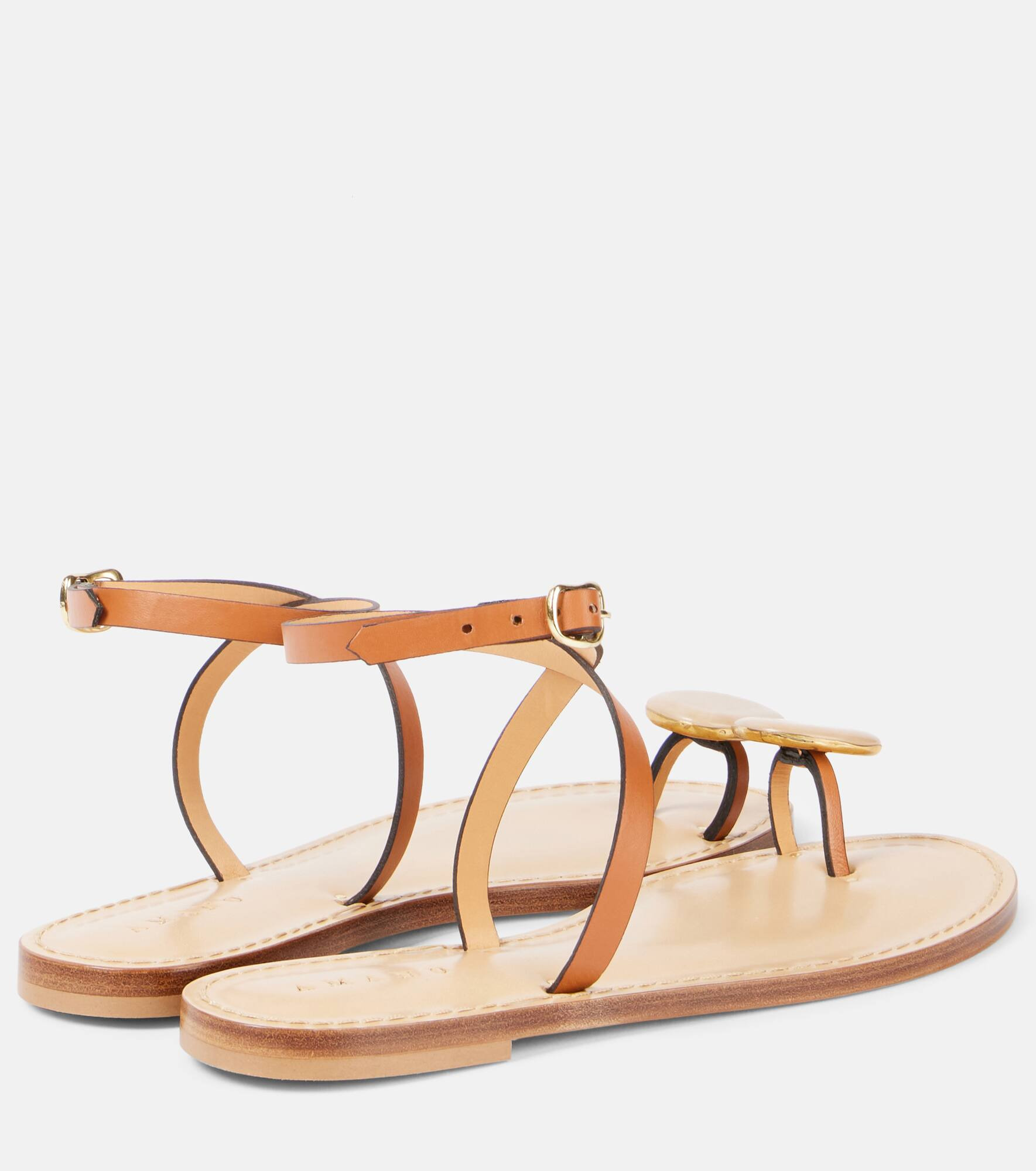 Kigali embellished leather sandals - 2