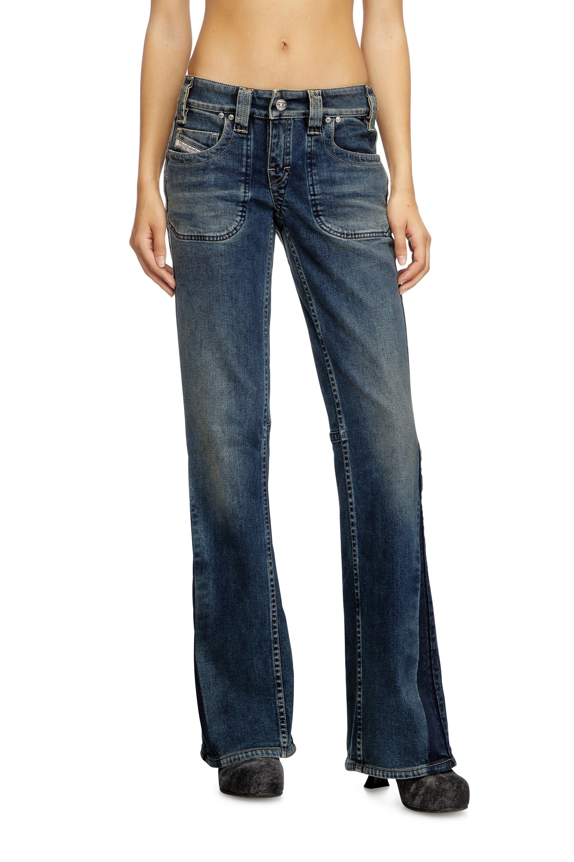 BOOTCUT JEANS D-RESH 09J06 - 3