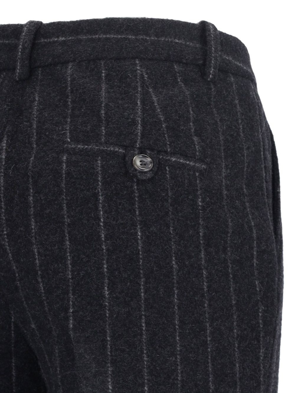 pinstripe-pattern tailored trousers - 5