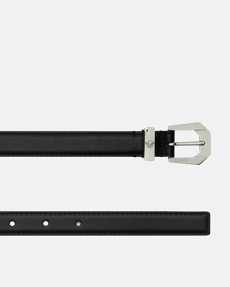 VERSACE Medusa Heritage Leather Belt 2 cm outlook