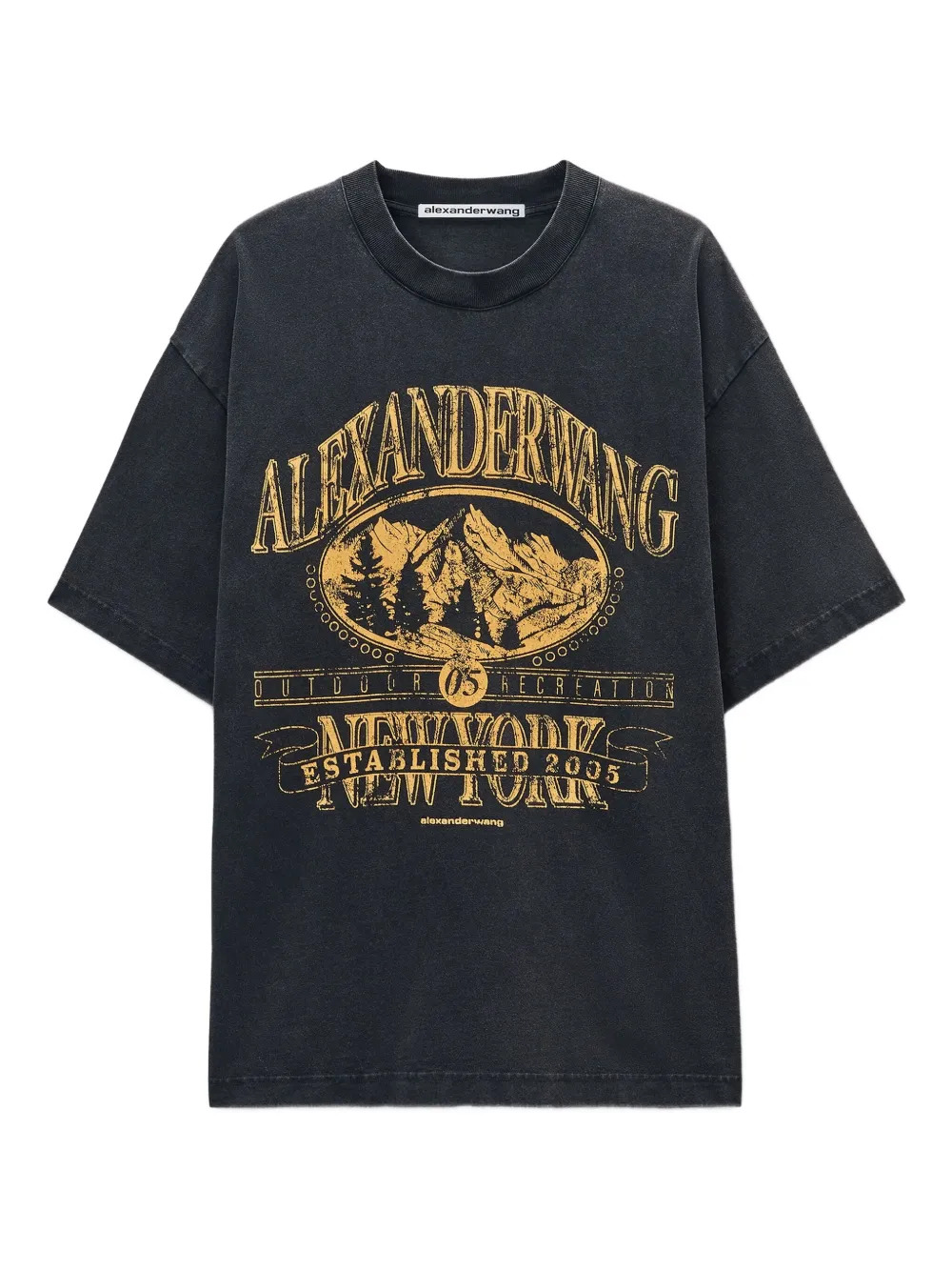 ALEXANDER WANG - Unisex Short Sleeve Graphic T-Shirt - 4