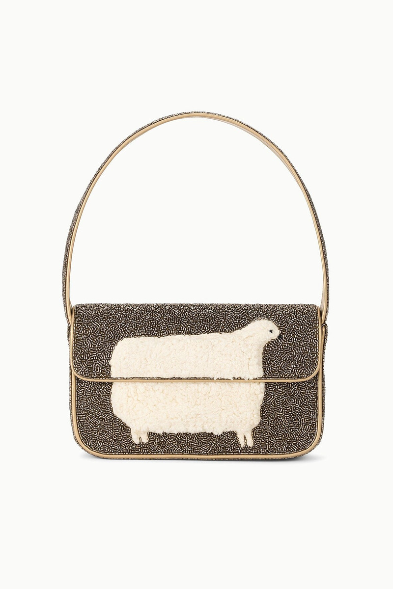 STAUD TOMMY BEADED BAG DOLLY 1