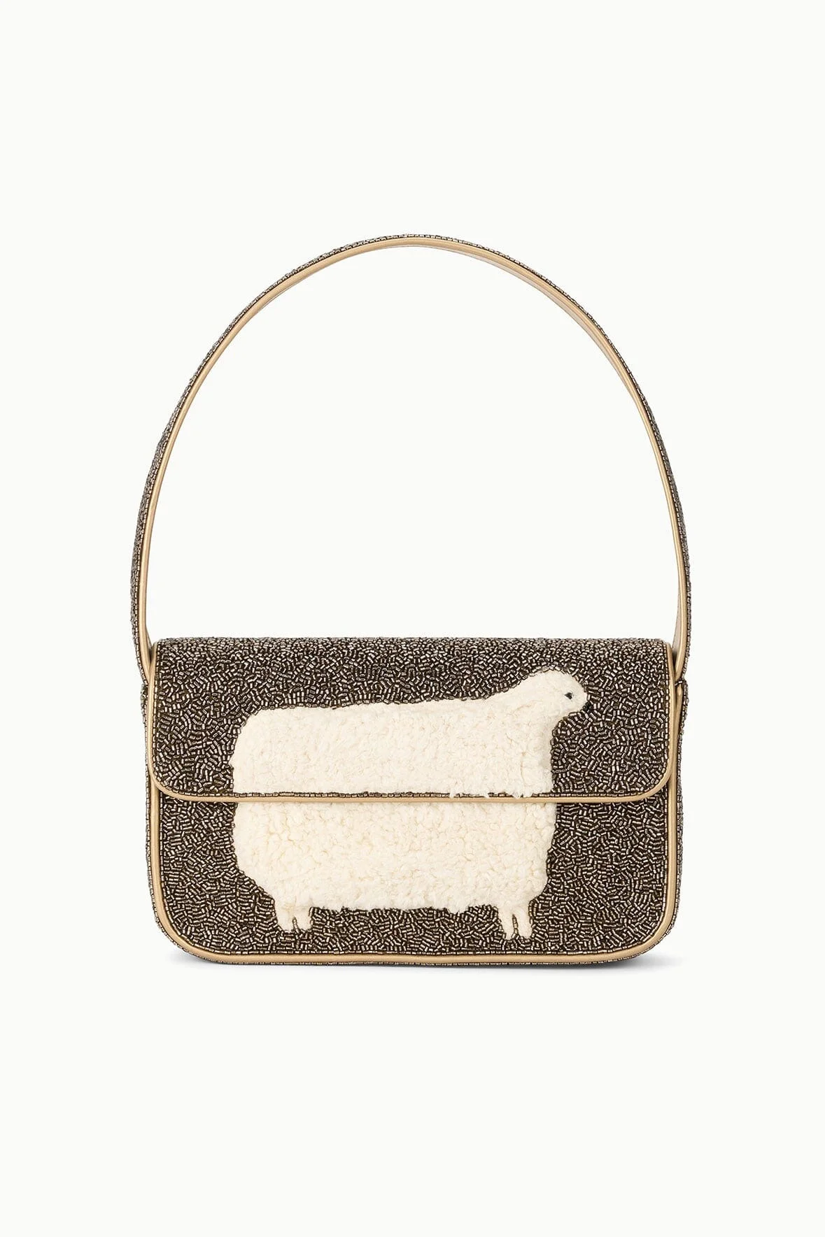 STAUD TOMMY BEADED BAG DOLLY - 1