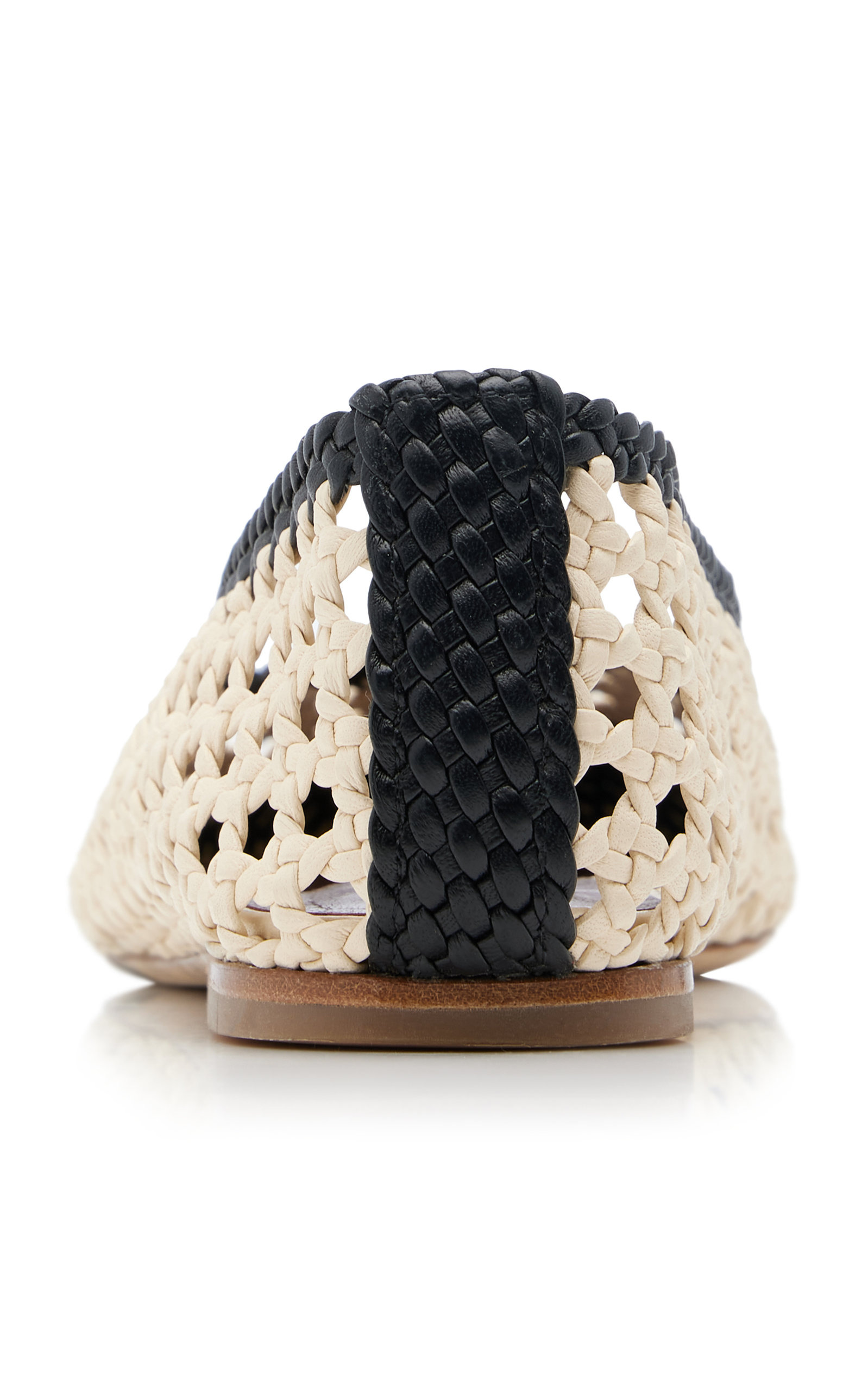 Nell Crocheted Leather Ballet Flats multi - 4