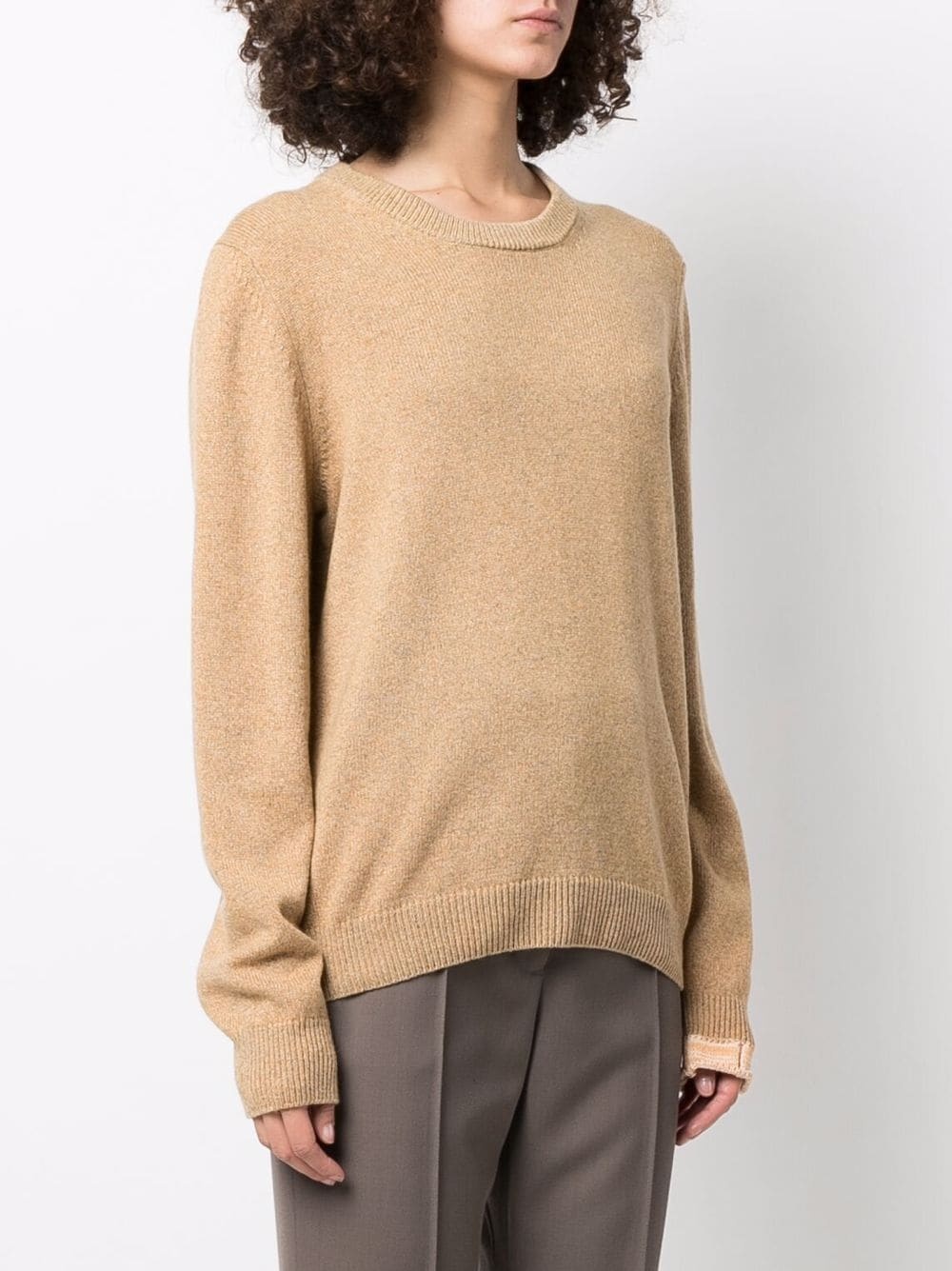 round neck knit jumper - 3